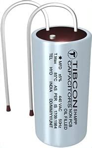 Pmw - Tibcon Oil Filled - Fan Capacitor 2.5 - Fan Condenser - Pack of 2 ...