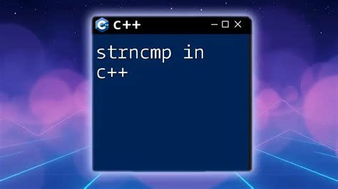 Creating Strncmp Function in C 的图像结果
