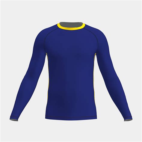 Custom Men's Rash Guards: Design Your Own Free | Template