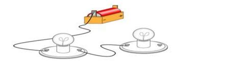 Explain why the light bulbs won't light in the circuit pictured on the ...