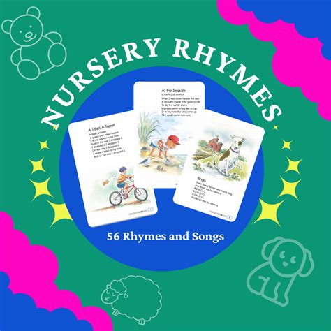 Nursery Rhyme Posters Lucky To Learn Math 1st Grade Unit 9