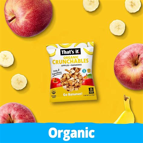 That's it. That’s it. Crunchables Fruit Snacks for Kids 100% India | Ubuy