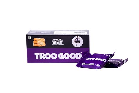 Troogood Millet Dryfruit Cookie Pack of 12 , 150g | Almond cookies rich ...