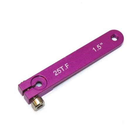 Futaba Aluminium Servo Arm 1.5in M3 Purple | What is Aeromodelling ...