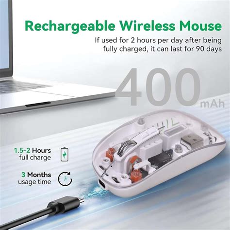 ROQ Type-C Adapter & USB Receiver with 2.4G Slim Rechargeable Wireless ...