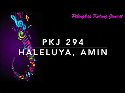PKJ 294 Haleluya, Amin - http://tiny.cc/ybp