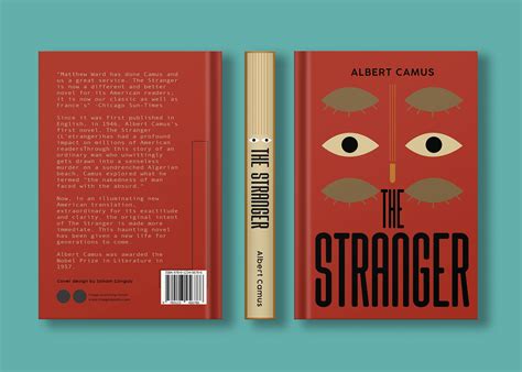The Stranger book cover design on Behance