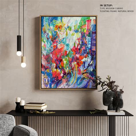 Buy Deep in the meadow, Abstract Painting Wall Art Online at Best Price ...