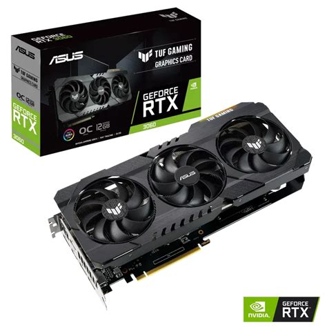 Buy ASUS TUF Gaming GeForce RTX 3060 V2 OC Edition 12GB Nvidia Graphic ...