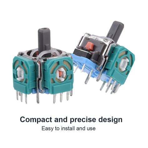 Buy 3D Joystick, 2 Pcs Analog Stick 3D Joystick Replacement, Replace ...