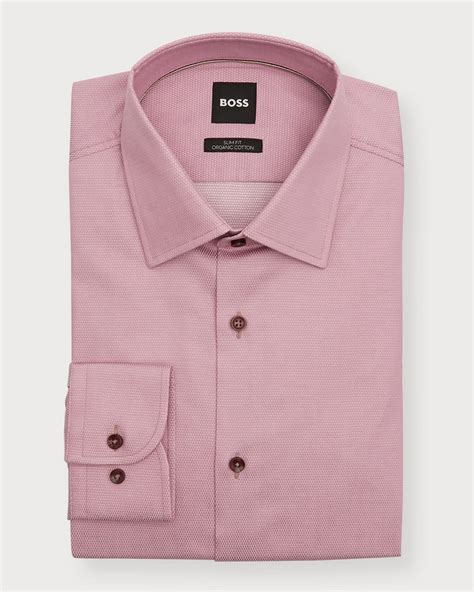 BOSS Men's Slim Fit Dress Shirt | Neiman Marcus
