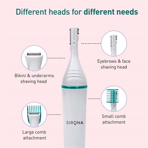 Buy SIRONA 6-IN-1 ELECTRIC TRIMMER FOR WOMEN - 1 TRIMMER Online & Get ...