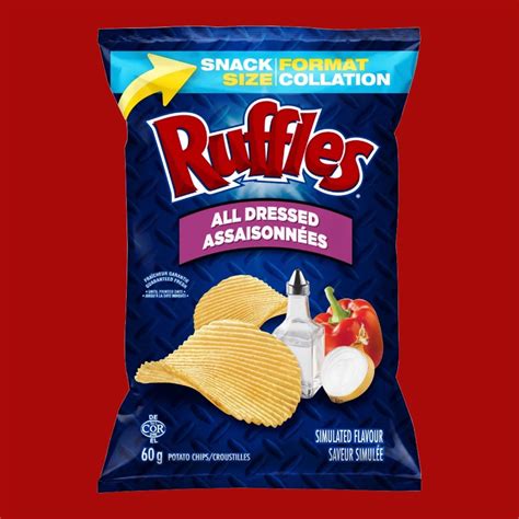 Ruffles Chips All Dressed 60g (Canada) – MILKED AND COOKIES
