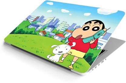 NoWorries Shinchan laptop skin sticker, HD-Print & High-quality laptop ...