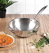 Buy Vinod Platinum Triply Stainless Steel Saucepan with Lid - 1.2 ...