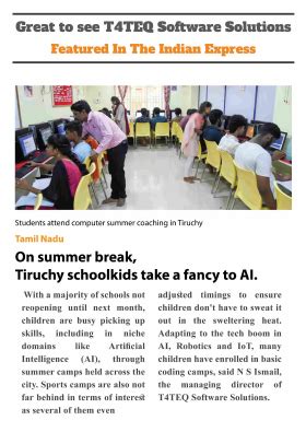 T4TEQ Software Solutions | Leading IT Training in Trichy