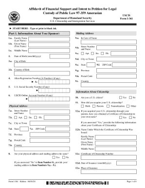 2024 Form DHS USCIS I-361 Fill Online, Printable, Fillable, Blank ...