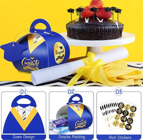 Spakon 50 Pcs Graduation Cap Gift Box Graduation India | Ubuy