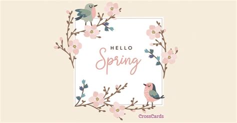 Image result for Hello Spring Card
