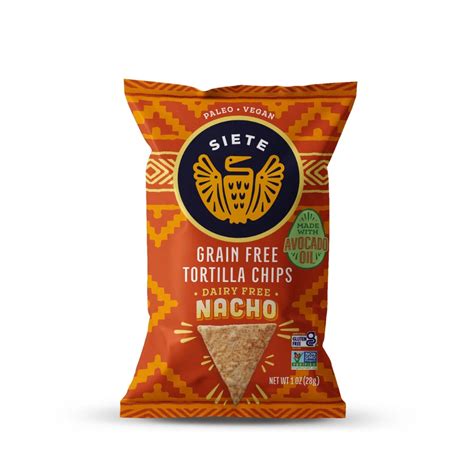 Siete Nacho Grain Free Tortilla Chips – Healthy 961