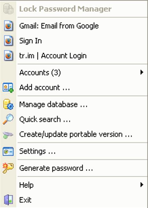 Image result for Password Manager Win 10