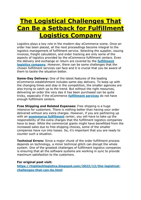 Image result for Logistical Challenges