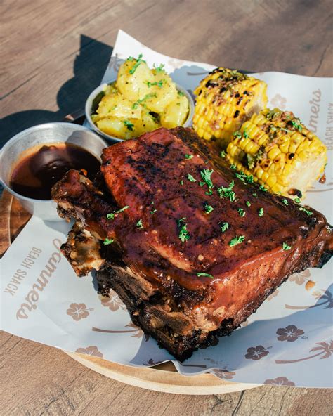 Hickory Smoked BBQ Pork Ribs - Jammers Beach Shack