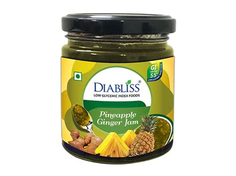 DiaBliss Diabetic Friendly Mixed Fruit Jam 225g Low Glycemic Index(GI ...