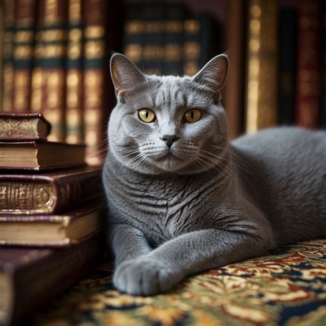 French cats with books - The Tiniest Tiger