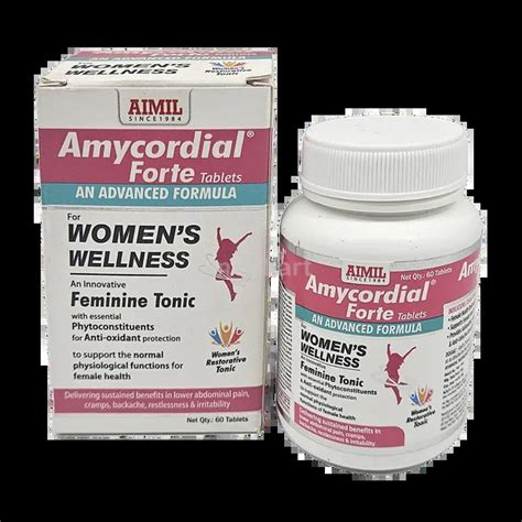 AMYCORDIAL FORTE TABLET 60'S Price, Uses, Side Effects & Substitutes ...