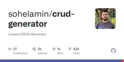 Image result for Tutorial Crud Generator