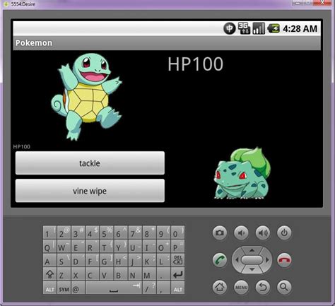 Pokemon Game Java 的图像结果