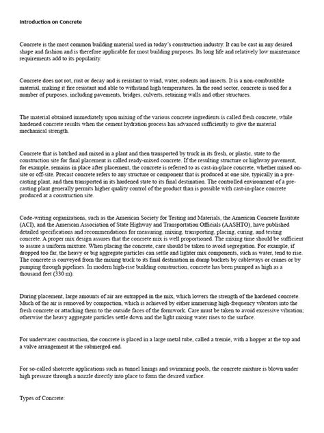 Image result for Concrete Introduction