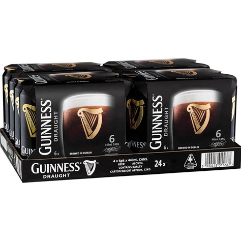 Calories in Guinness Draught Stout Can calcount