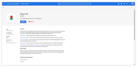 How to Enable Google Places API 的图像结果