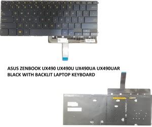 SOLUTIONS-365 COMATIBLE KEYBOARD FOR ASUS ZENBOOK UX490 UX490U UX490UA ...