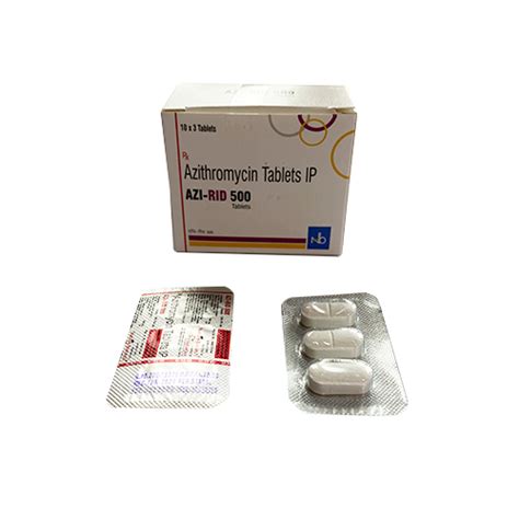 AZIRID-500 Tablets Nature Biotech