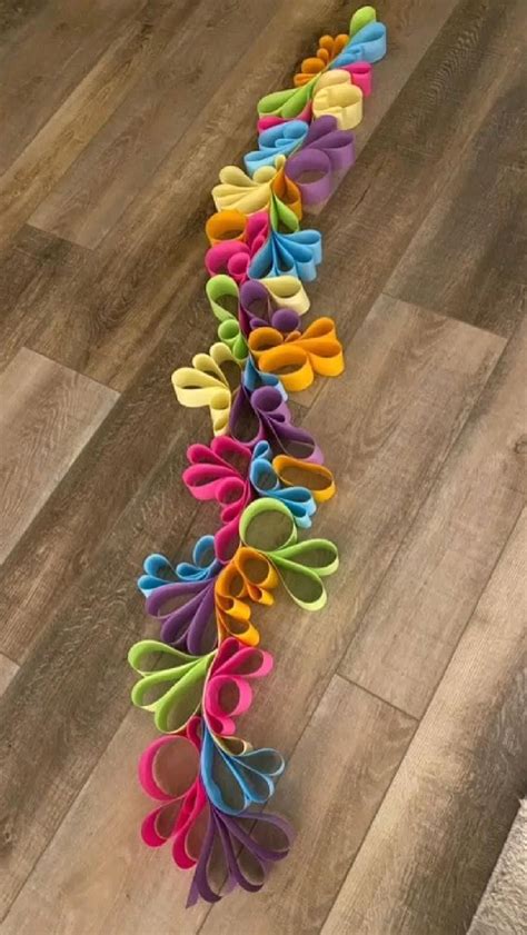 Colorful diy tissue paper bulletin board border – Artofit