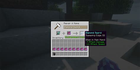 Sweeping Edge Sword Minecraft at Tyler Mckinley blog