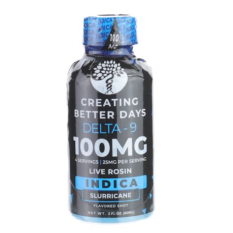 Creating Better Days Delta 9 Shot - 100mg - Everything 420