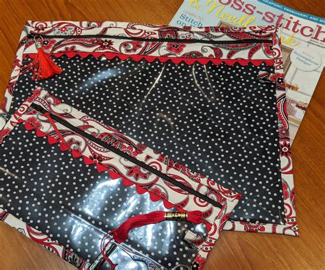 Image result for Cross-Stitching Project Bag Tutorials