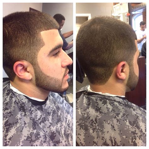 #3 on top #1 on the sides with beard lined up | Beard line, Hair cuts ...