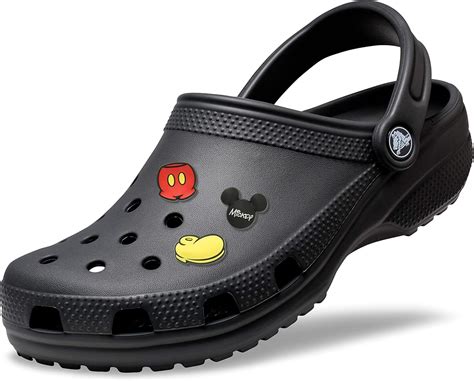Buy Crocs Mens and Womens Classic Clog wJibbitz Charms Character 3 ...