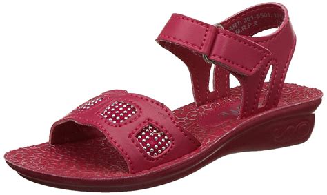 Bata Girls Lyra Pink Mary Jane Flats - 1 UK/India (34 EU) (3615501 ...