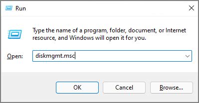 Open Disk Management 的图像结果