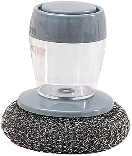 Vajin wash Basin Brush Cleaner Liquid soap Dispenser crubber Brush Dish ...