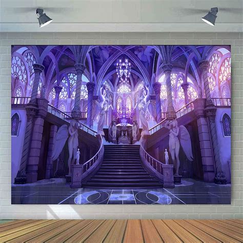 Buy EMTOBT 7x5ft European Palace Backdrop Luxurious Interior Elegant ...
