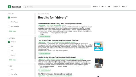 Image result for Free Driver Download Software