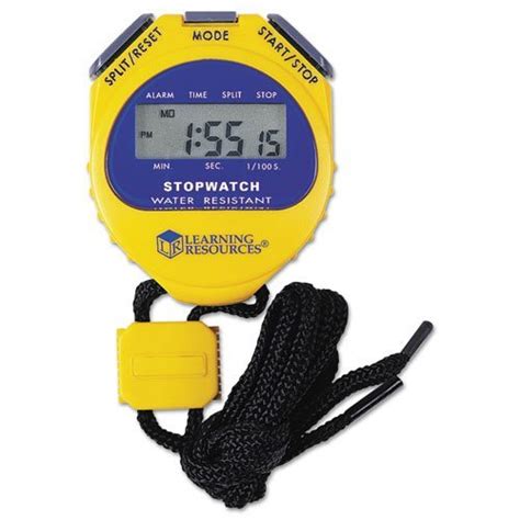 LEARNING RESOURCES BIG DIGIT STOPWATCH .01 SECOND INCR (Set of 3 ...