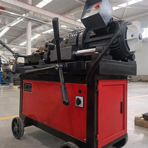 Image result for Rebar Threading Machine